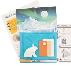 Arctic Hare Alabaster Carving Kit