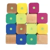 Baby's First Magnetic Wooden Blocks, 15-Piece Set