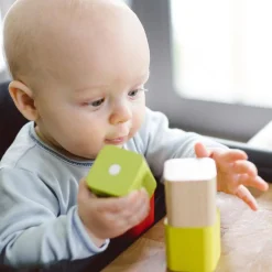 Baby's First Magnetic Wooden Blocks, 15-Piece Set