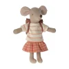 Big Sister Tricycle Mouse - Coral