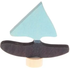 Birthday Ring Decoration - Blue Sailboat