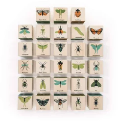 Bugs Wooden Alphabet Blocks