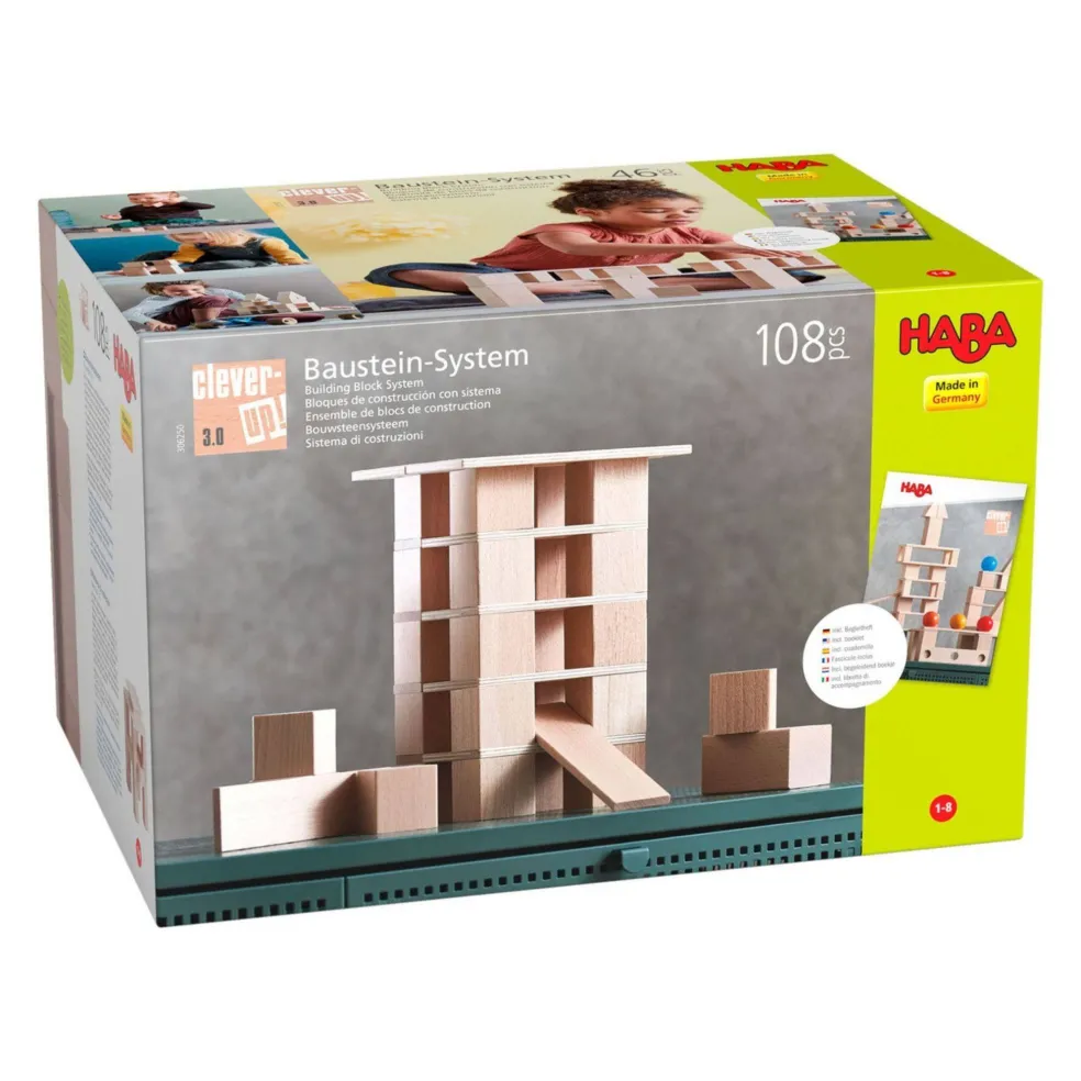 Clever Up! Unit Wooden Block Building System 3.0