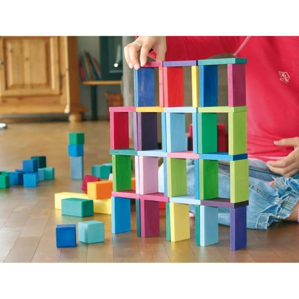 Color Chart Rally Wooden Blocks Set