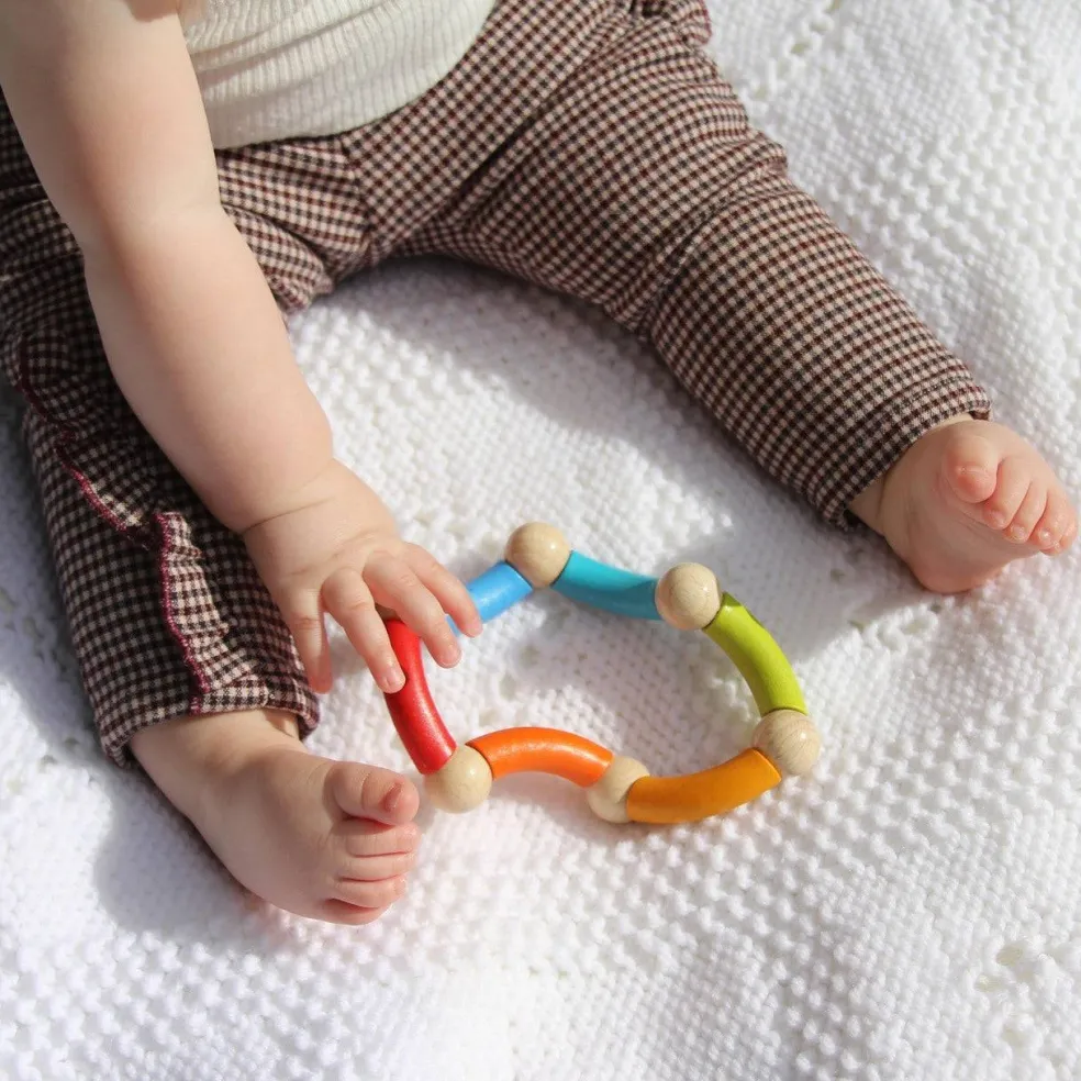 Color Snake Clutching Toy