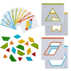 Colorful Shapes Arranging Game
