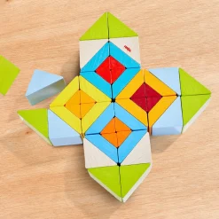 3D Wooden Mosaic Arranging Game