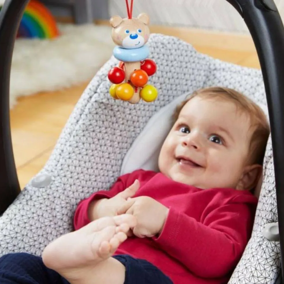 Dangling Figure Bear Stroller & Crib Toy