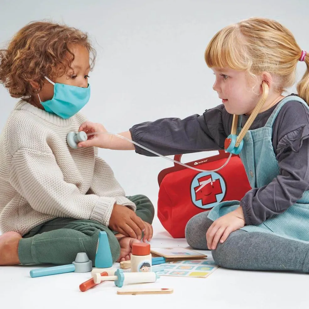 Doctor's Bag Wooden Play Set