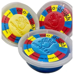 eco-dough - Natural Play Dough - 3 Pack