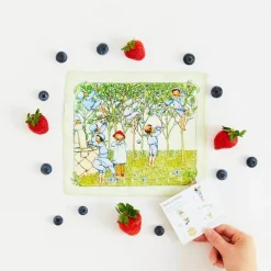 Elsa Beskow Blueberry Seek and Find Playsilk