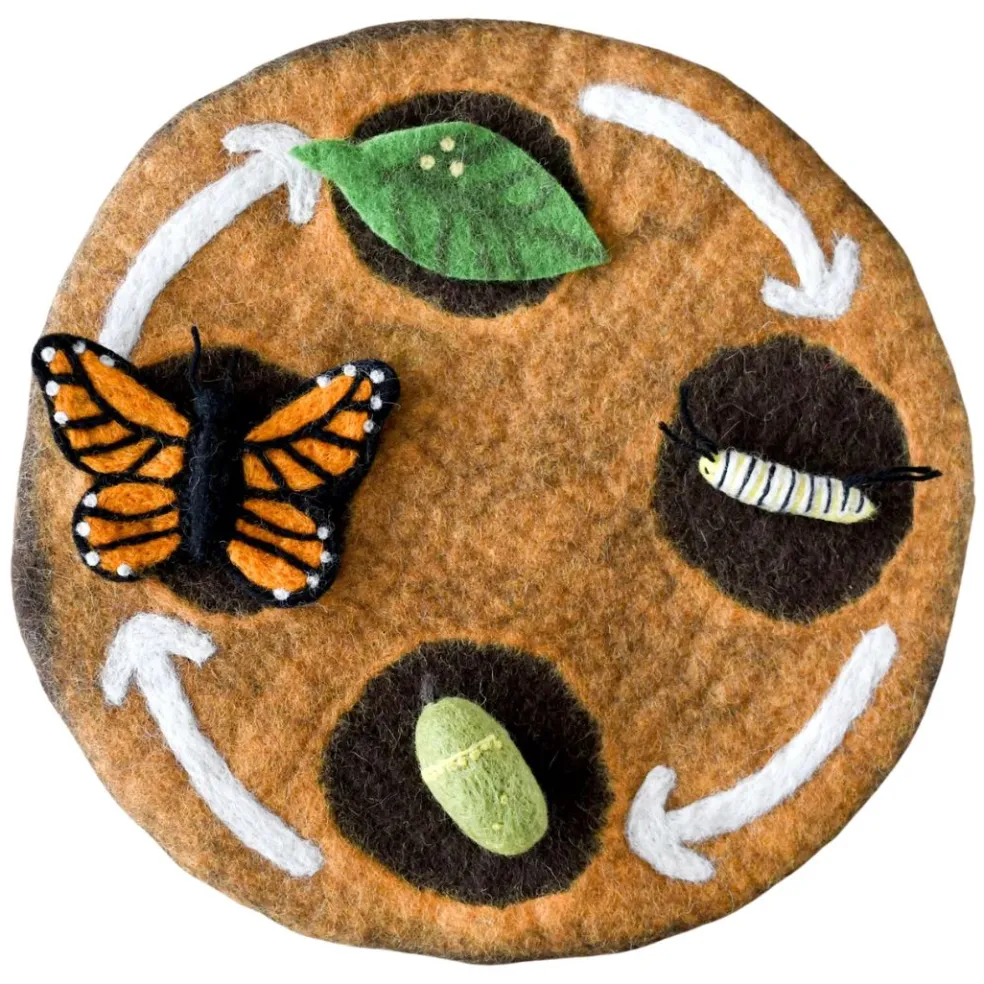 Felt Life Cycle Tray Playmat (Earth)