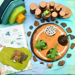 Felt Lifecycle of a Frog Set