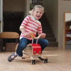 Flip 2-in-1 Wooden Ride-On and Rocking Toy