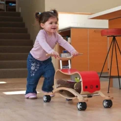 Flip 2-in-1 Wooden Ride-On and Rocking Toy