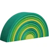 Forest Green Wooden Rainbow Tunnel