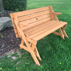 2 in 1 Picnic Table and Bench