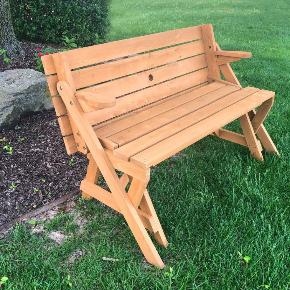 2 in 1 Picnic Table and Bench