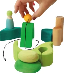 In the Woods - Wooden Small World Play Set