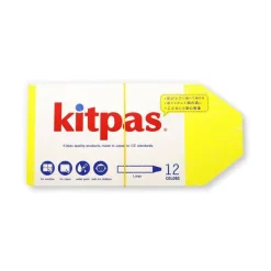 Kitpas Large Window Art Crayons - 12 Colors