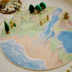 Land and Sea Wooden Playscape Board