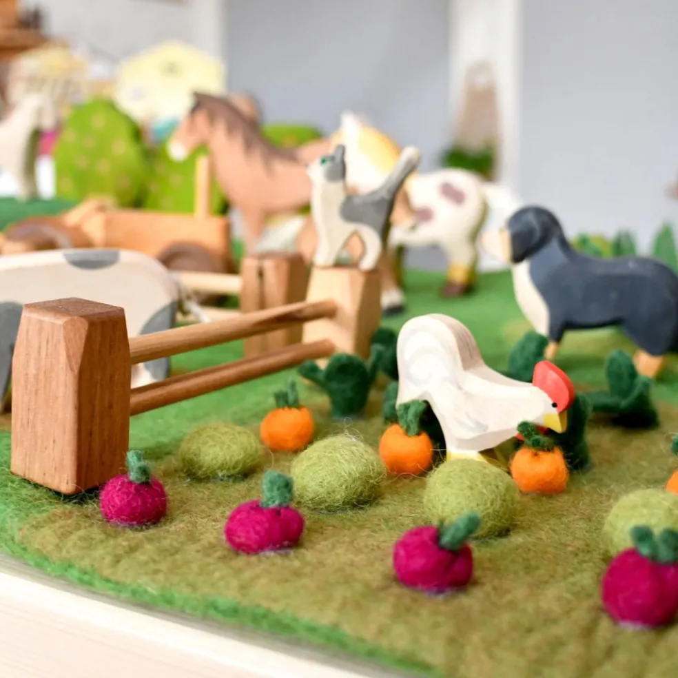 Large Felted Farm Play Mat