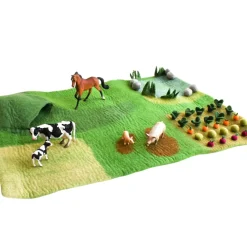 Large Felted Farm Play Mat