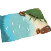 Large Felted Ocean and Shoreline Play Mat