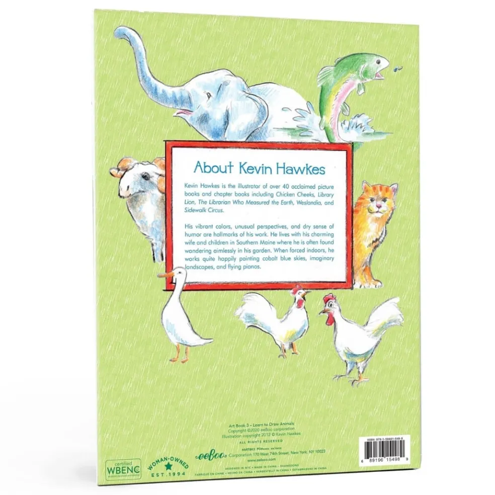 Learn To Draw Animals Art Book