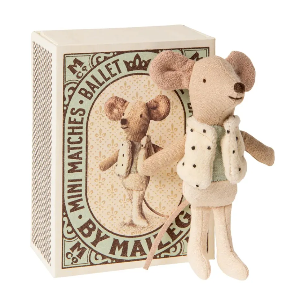 Little Brother Dancer Mouse in a Matchbox