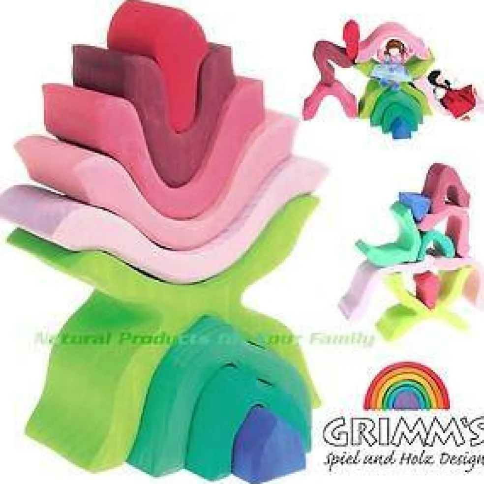Little Flower Nesting Blocks