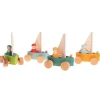 Little Land Yacht - Wooden Toy Sailboat