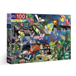 Love of Bats 100 Piece Jigsaw Floor Puzzle