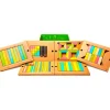 Magnetic Wooden Blocks Classroom Kit - 130 Piece Kit