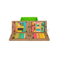 Magnetic Wooden Blocks Classroom Kit - 90 Piece Kit