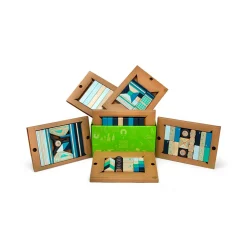 Magnetic Wooden Blocks Classroom Kit - 130 Piece Kit
