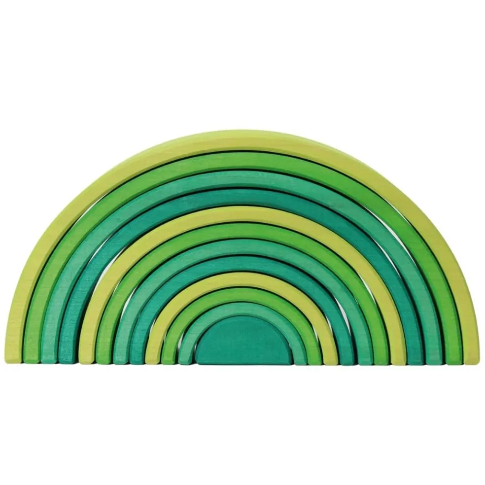 Meadow Green Wooden Rainbow Tunnel