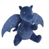 Midnight Dragon Organic Fabric Stuffed Animal
