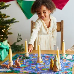 Mini Advent Playsilk Illustrated By Phoebe Wahl
