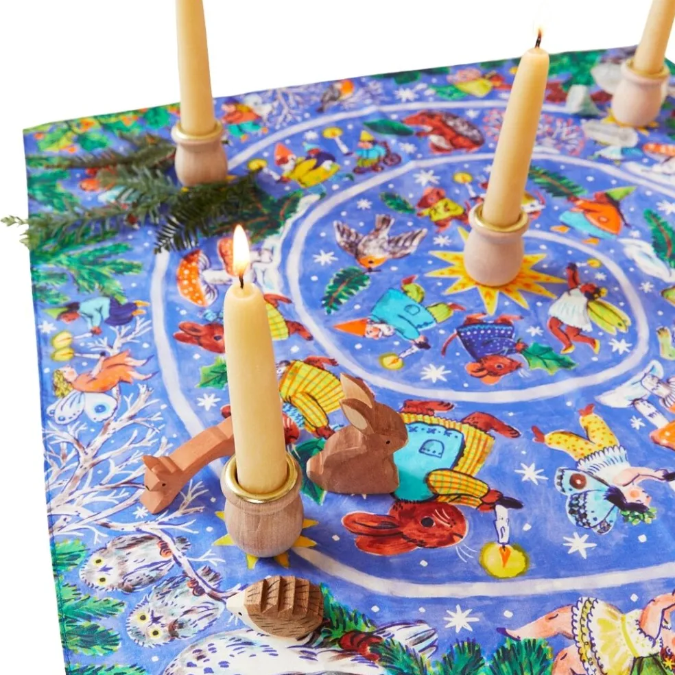 Mini Advent Playsilk Illustrated By Phoebe Wahl