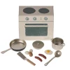 Miniature Dollhouse Stove and Cooking Set - 2024 Edition