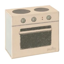 Miniature Dollhouse Stove and Cooking Set