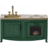 Miniature Kitchen for Mice - Dark Green