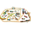Mountain View Wooden Train Set