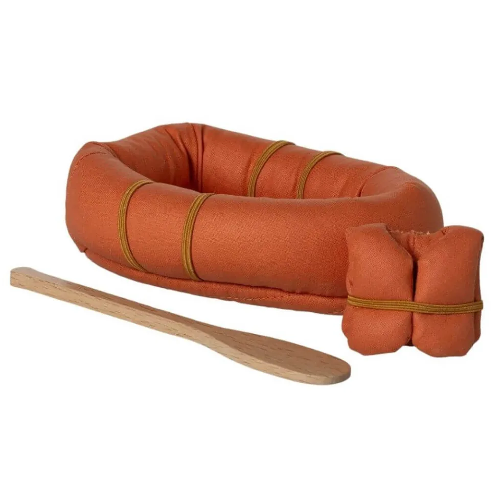 Mouse-Sized Rubber Boat Set