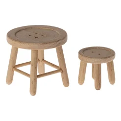 Mouse-Sized Table and Stool Set