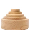 Natural Wood Nesting Bowl Set