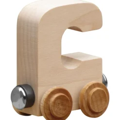 Natural Wooden Name Train Letters