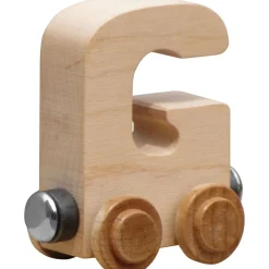 Natural Wooden Name Train Letters