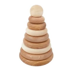 Natural Wooden Stacker